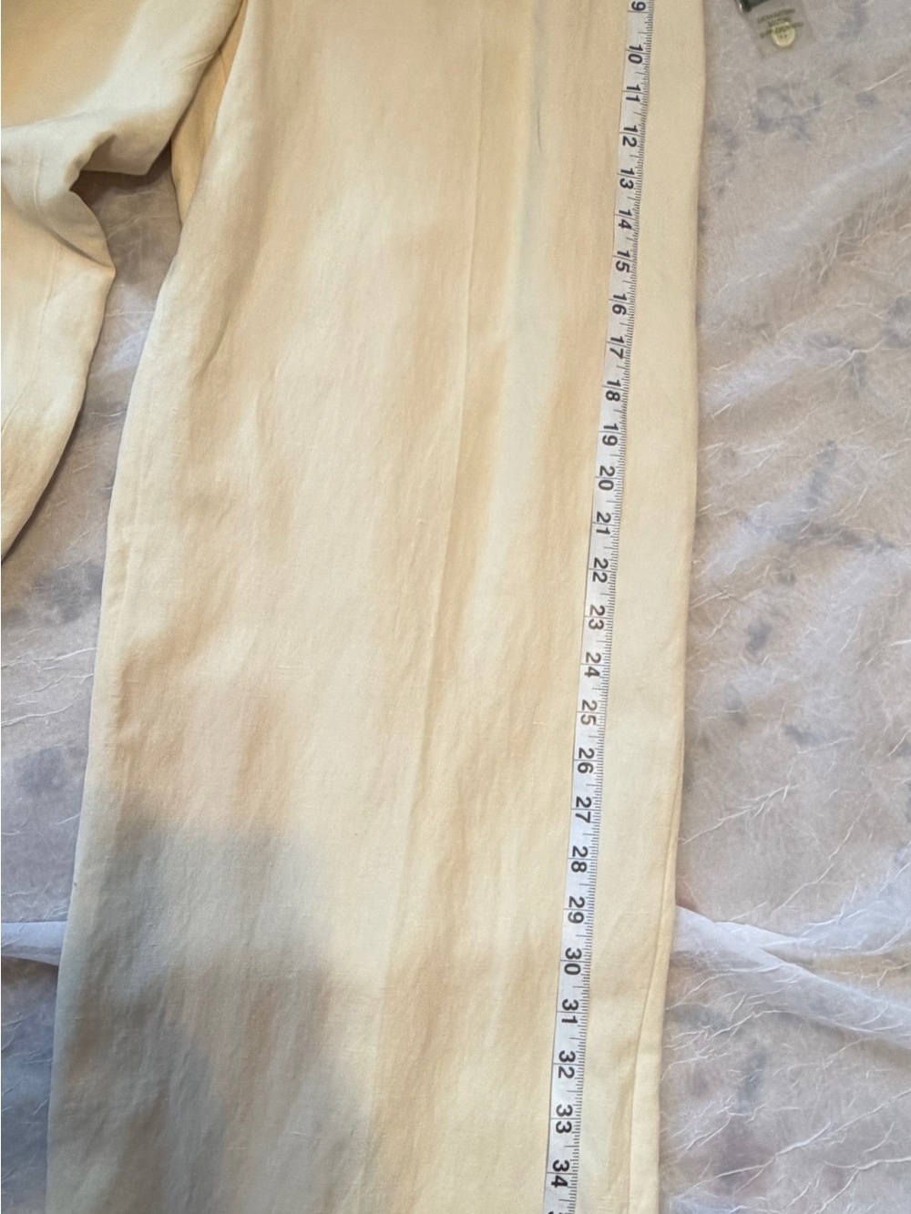 Ralph Lauren Cream Wide-Leg Trousers - Picture 5 of 8